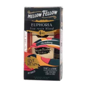 Buy MELLOW FELLOW CHEMDAWG HYBRID EUPHORIA BLEND LIVE RESIN 4ML