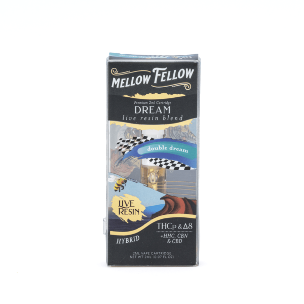 Buy Mellow Fellow Dream Blend Live Resin Vape Cartridge – Double Dream - Image 2